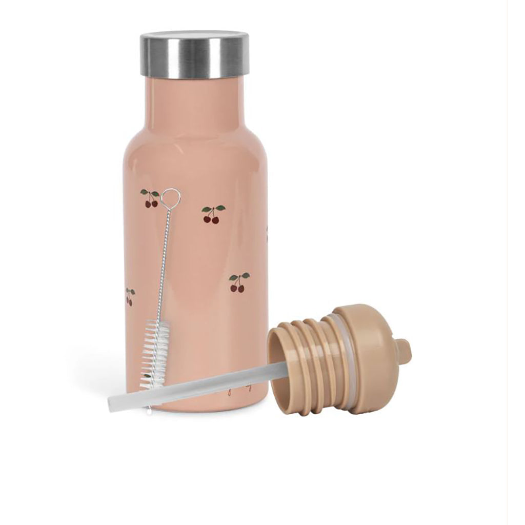 Konges Sløjd Termoflaska, Cherry pink – 1 flaska, 2 lock