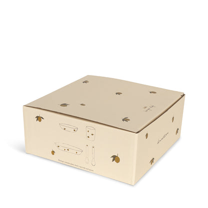 Konges Sløjd Dinner set, 5 dele - Lemon