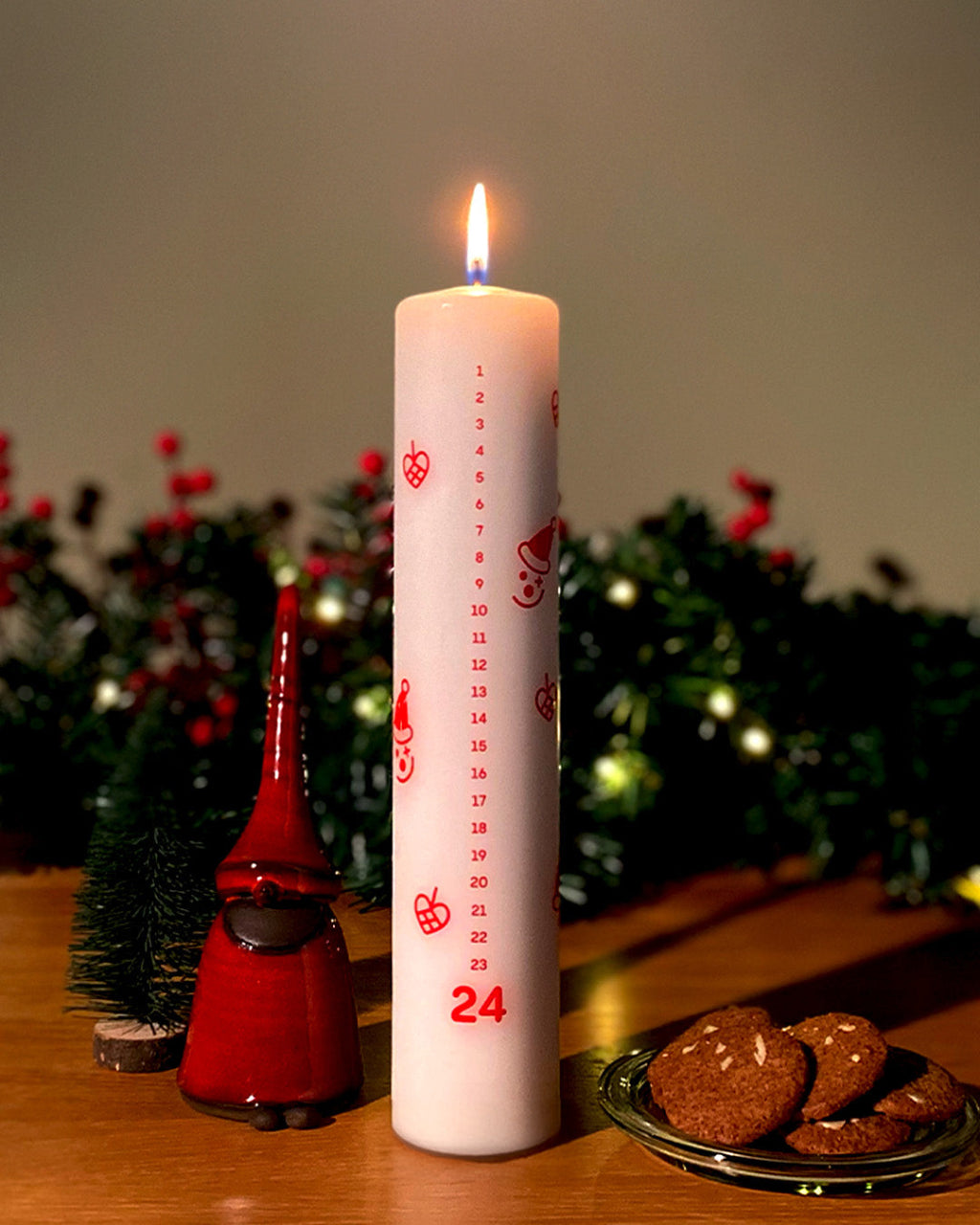 Julens gladeste kalenderlys fra Danske HospitJulens gladeste kalenderlys fra Danske Hospitalsklovnelsklovne