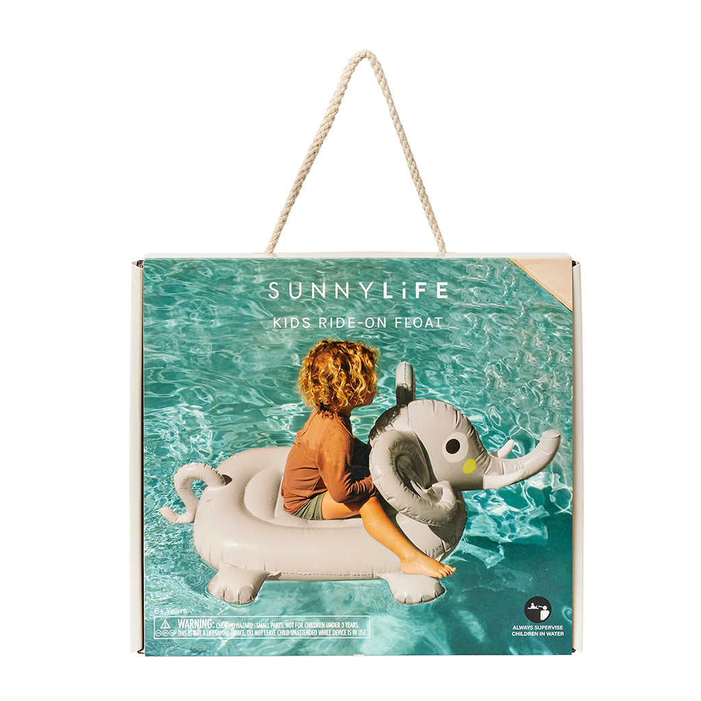 Sunnylife Kids Ride-on badedjur, Eli the Elephant
