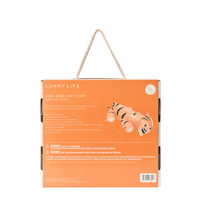 Sunnylife Kids Ride-On badedjur, Tino the Tiger