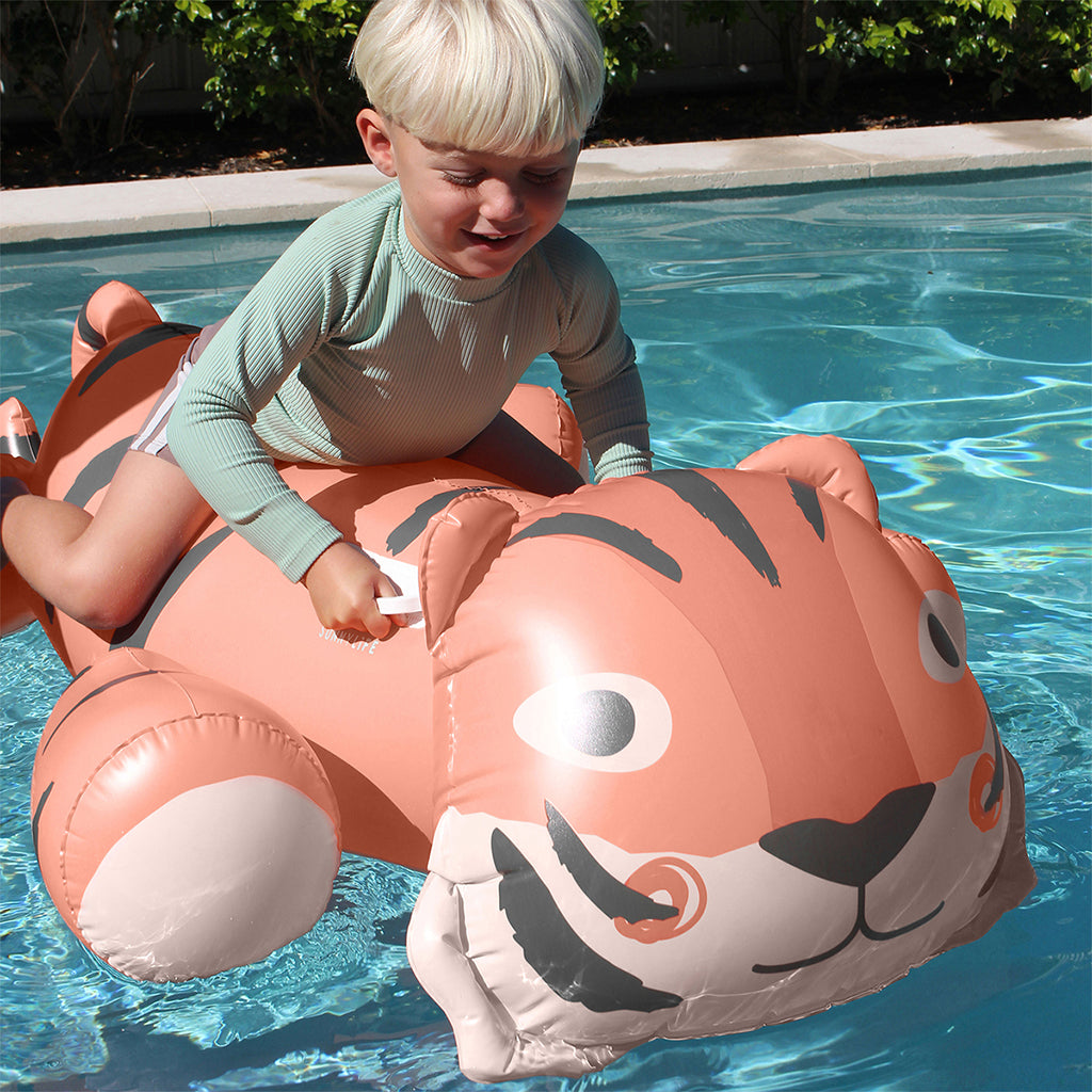 Sunnylife Kids Ride-On badedjur, Tino the Tiger