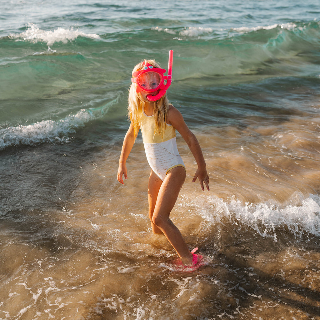 Sunnylife small dykkersæt, Melody the Mermaid Pink - str. 31-34 i sko