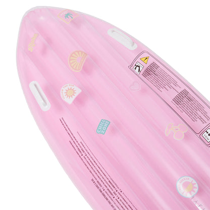 Sunnylife luftmadras, Surboard float summer sherbet bubblegum pink – Från 6 år