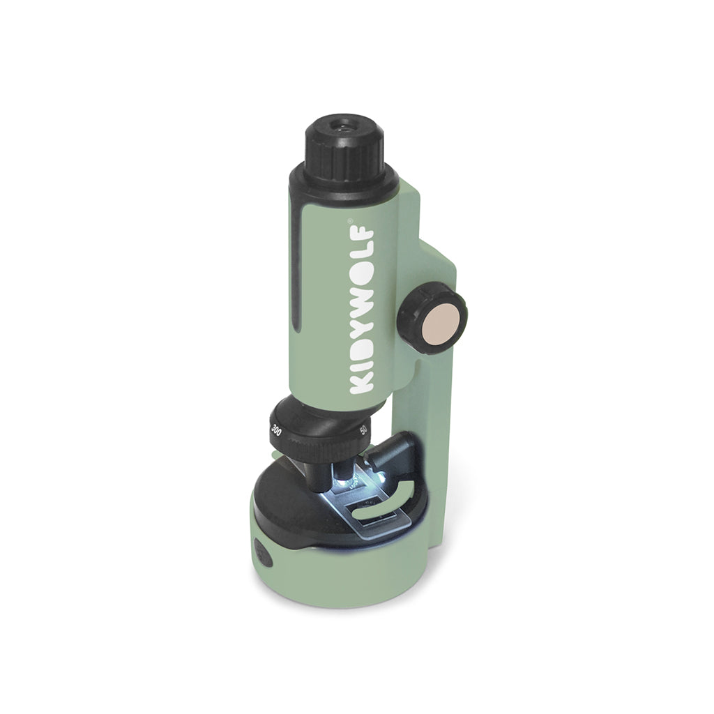 Kidywolf, Kidymicroscope - Mikroskop för barn - Green