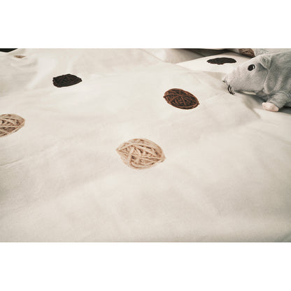 Snurk vuxensängkläder, ekologisk - Kitten friends