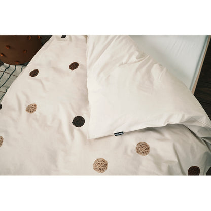 Snurk vuxensängkläder, ekologisk - Kitten friends