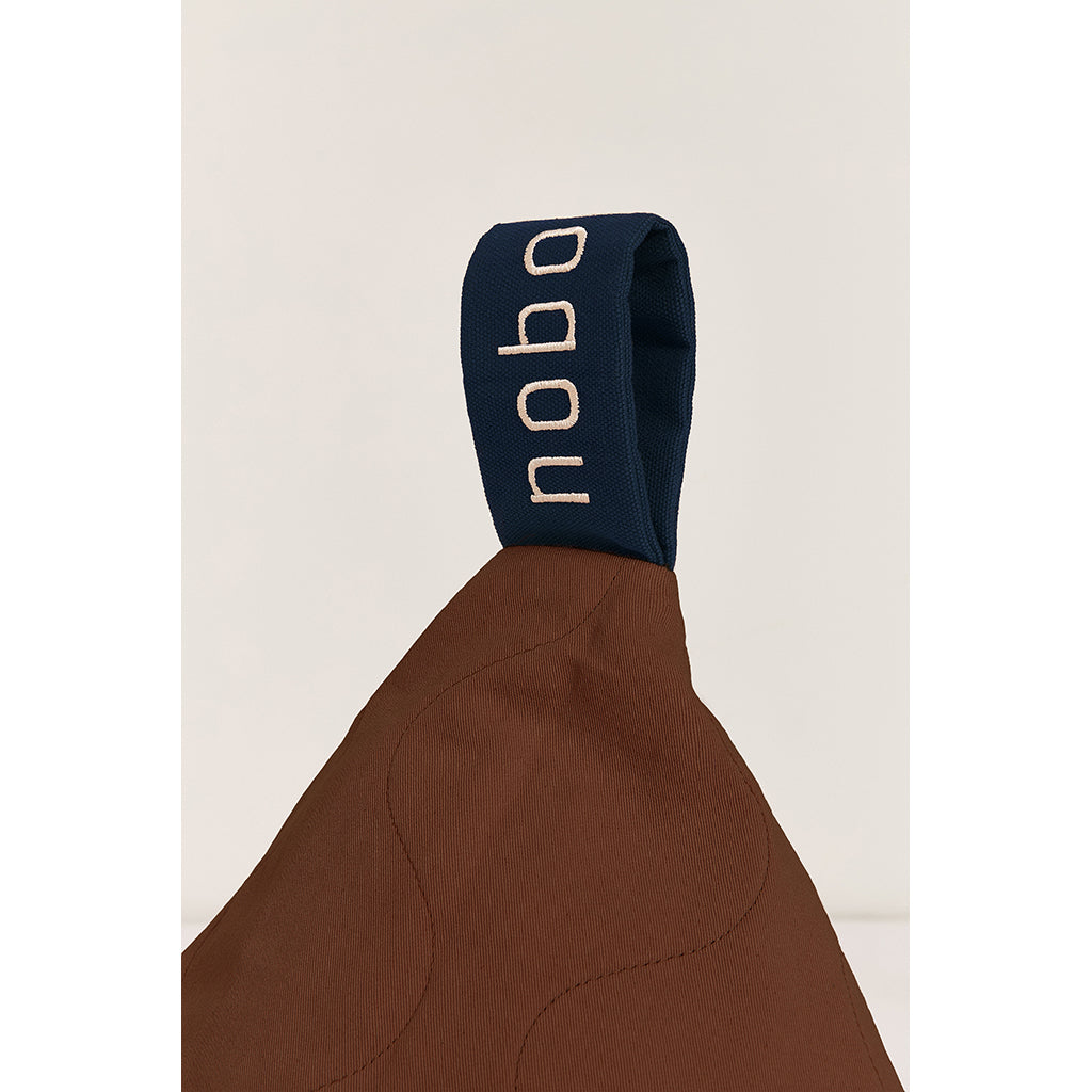 Nobodinoz quiltad lång sittsäck, L1NO - Prune