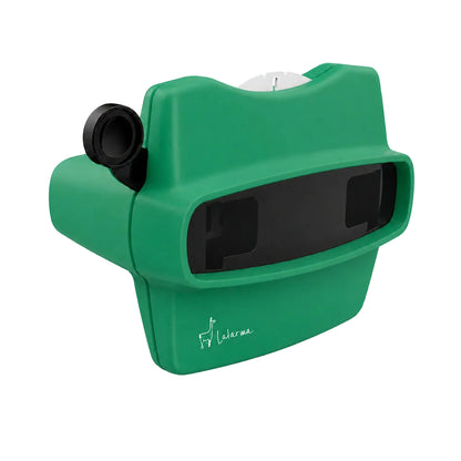 Lalarma Retro 3D Viewer, billedfremviser - Green
