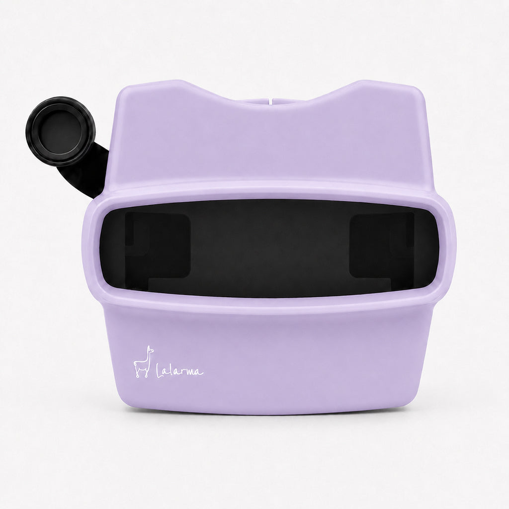 Lalarma Retro 3D Viewer, billedfremviser – Lila