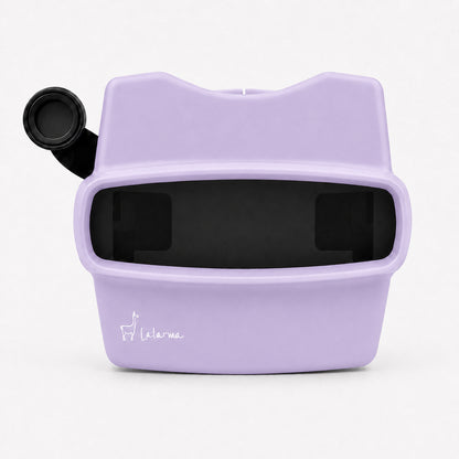 Lalarma Retro 3D Viewer, billedfremviser – Lila