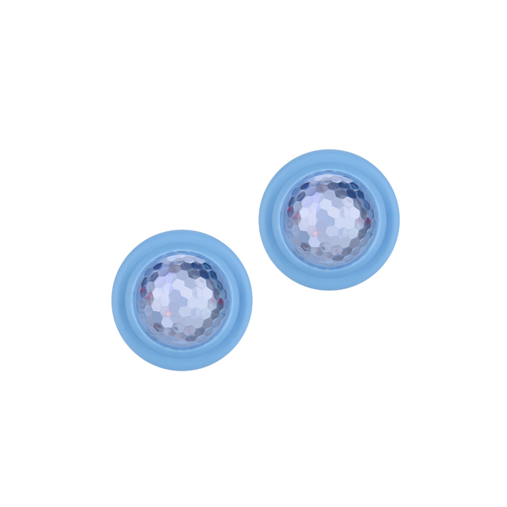 Lalarma Disco duo, Blue – Set med 2 mini discolampor