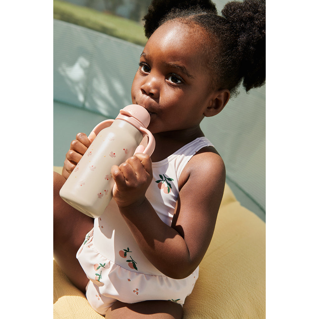 Liewood Kimmie dricksflaska med handtag 250 ml - Mini butterfly/ Apple blossom