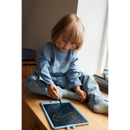 Liewood Zora ritplatta med LCD-skärm, Tiger / Beach blue