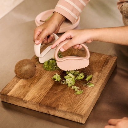 Liewood Riven säkerhetsknivar för småbarn, 2-pack – Pale tuscany / Sandy