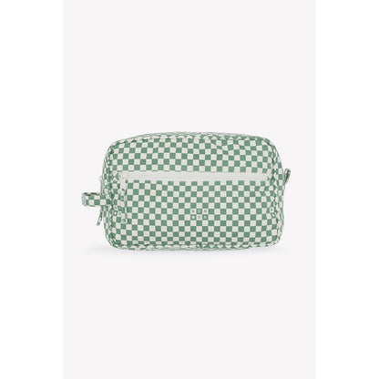 Bonton Toiletaske, stor - Damier vert