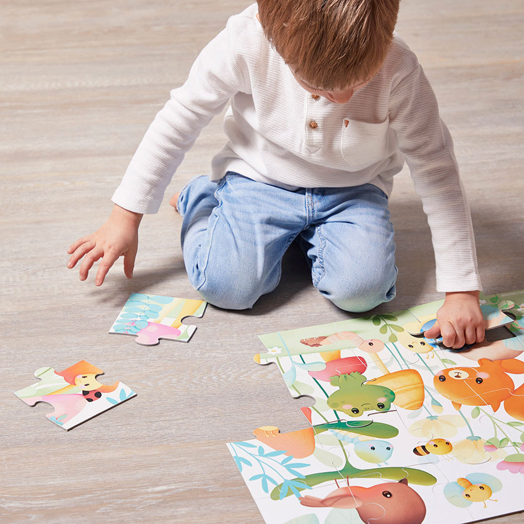 Janod pusselspel Trädgårdsvänner, 20 bitar