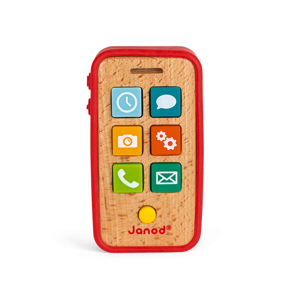 Janod babyleksaker, Sound telephone - Telefon med ljud