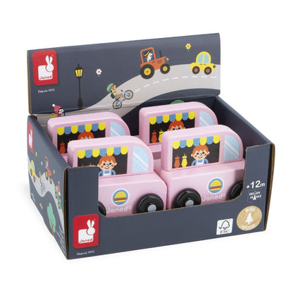 Janod träleksaksbil, Foodtruck