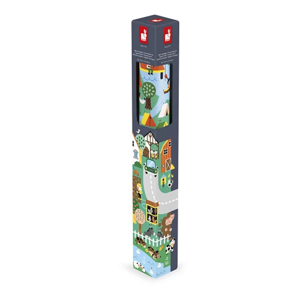 Janod Lekmatta med Vägar, Landskap