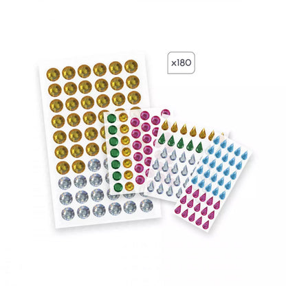 Janod Klistermosaik, Stora Rhinestones