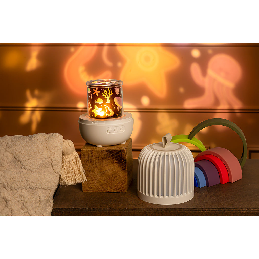 Little L, Babyleksaker i silikon, Regnbåge - Gröna, Rosa och blå toner