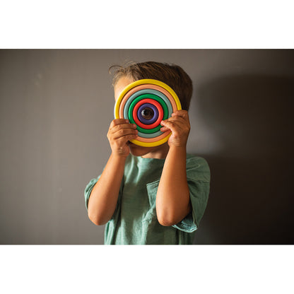 Little L, Babyleksaker, Aktivitetsringar - Klara färger