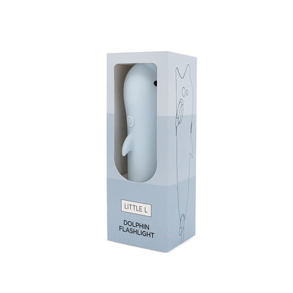 Little L, silikone ficklampa – Delfin