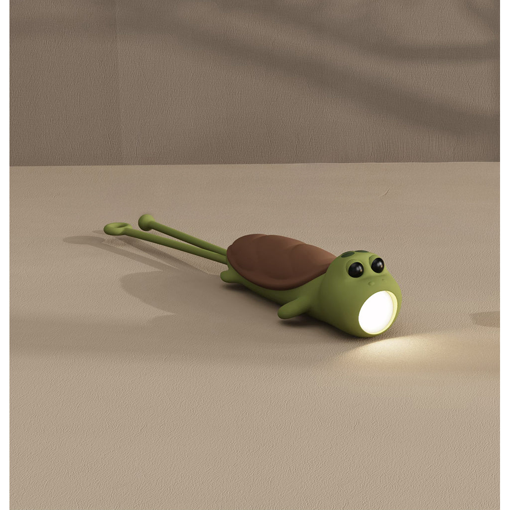 Little L, silikon ficklampa - Sköldpadda