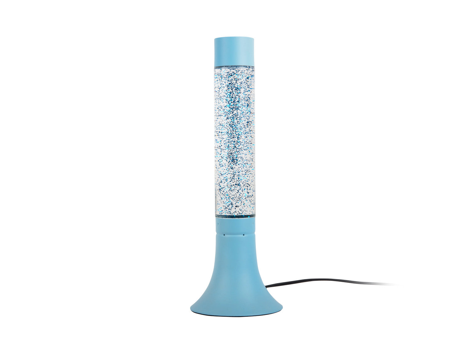 Leitmotiv Astro glitterlampa, Soft Blue