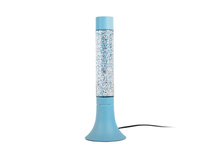 Leitmotiv Astro glitterlampa, Soft Blue