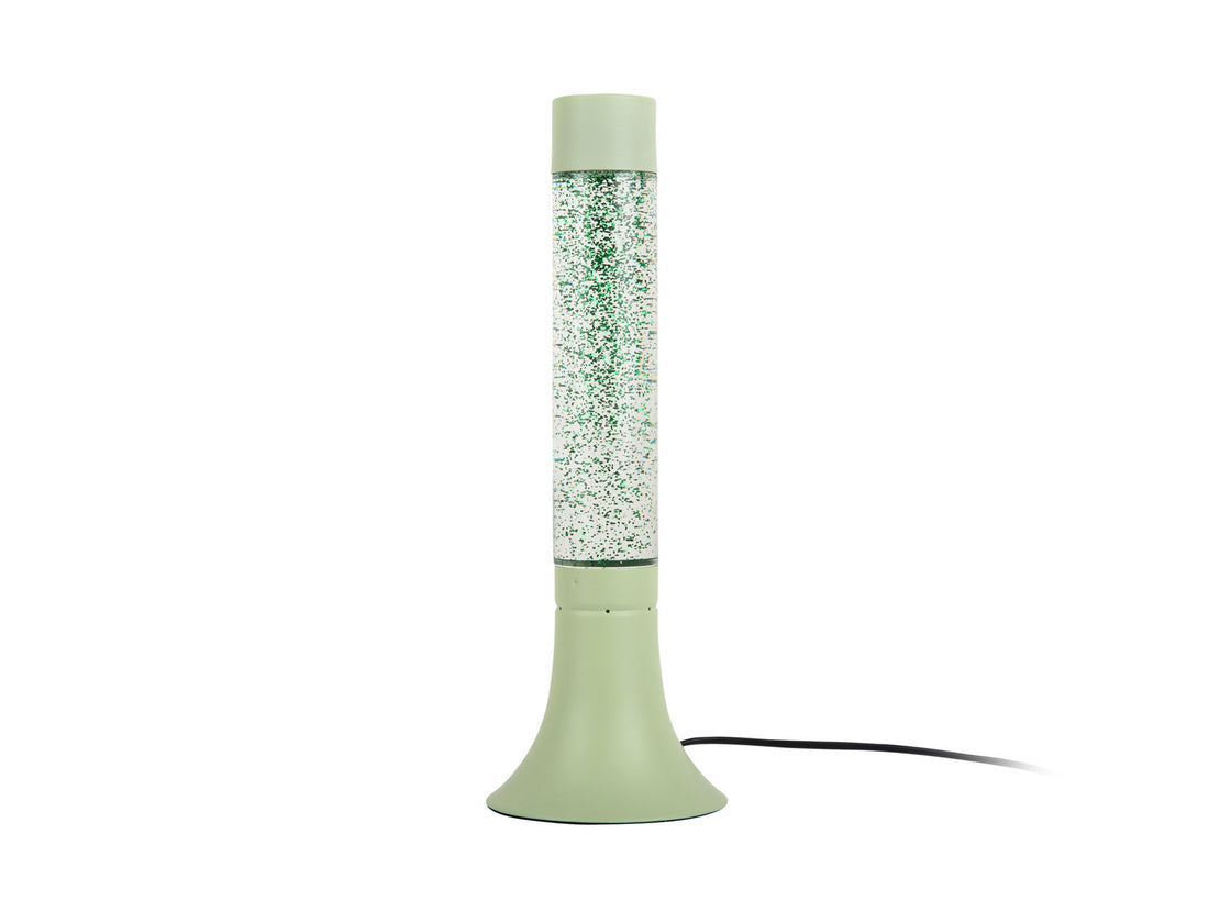 Leitmotiv Astro glitterlampa, Soft green