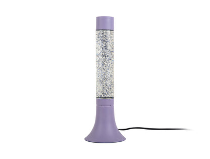 Leitmotiv Astro glitterlampa, Soft purple