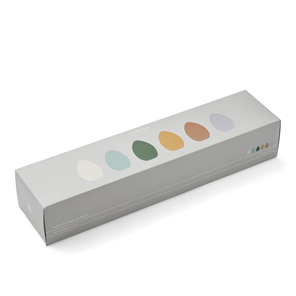 Liewood Mamuka krita, 6-pack - Yellow mellow multi mix