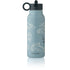 Liewood Falk water bottle, termoflaske 350 ml. - Race cars / Beach blue