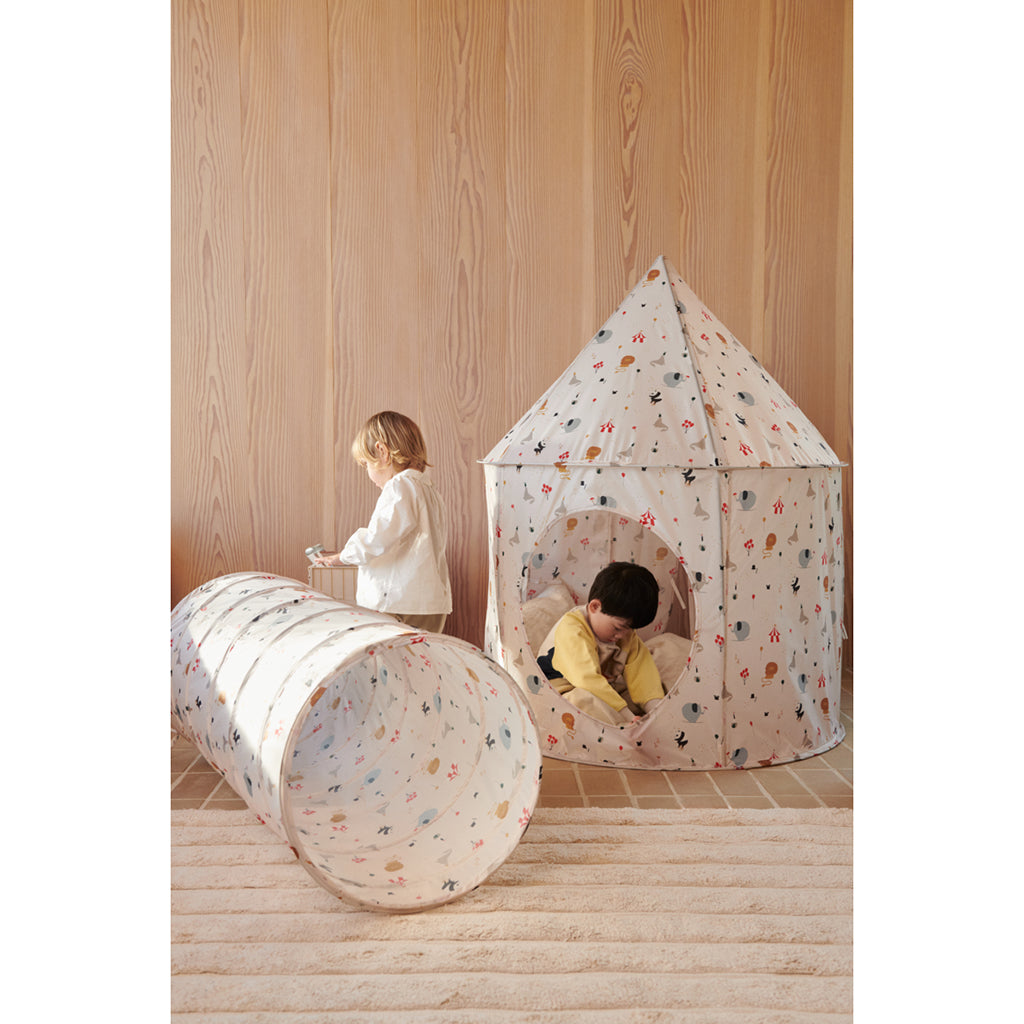 Liewood Emmanuel pop-up lektunnel - Peach/Sea Shell