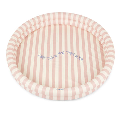 Liewood Jean pool, Ø: 120 cm - See you be the sea/stripe sorbet rose
