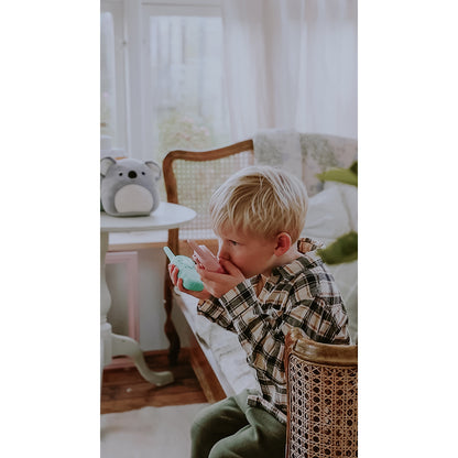 Lalarma walkie talkie för barn, blå