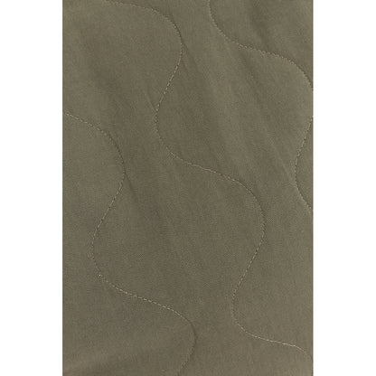 Nobodinoz quiltad rund sittpuff, Landscape - Vetiver