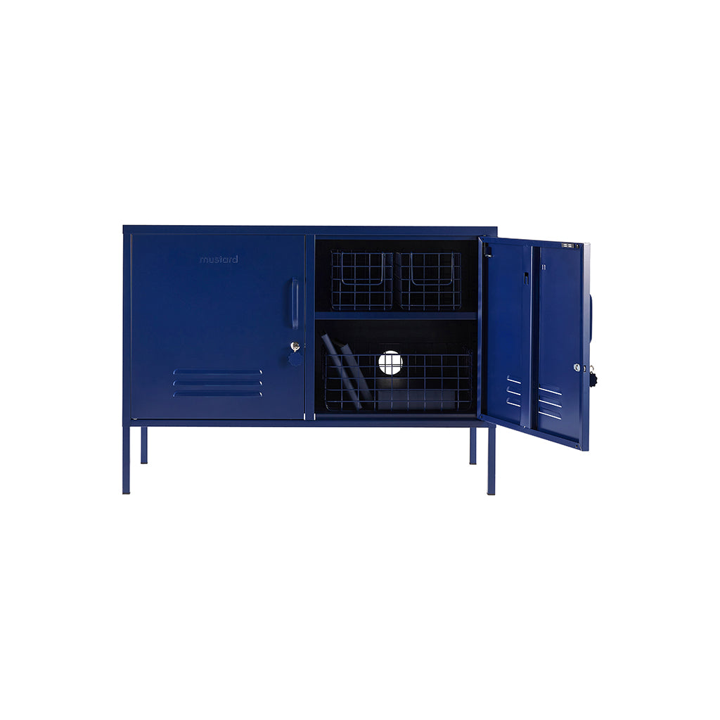 Mustard Made The Lowdown Skåp, Marinblå