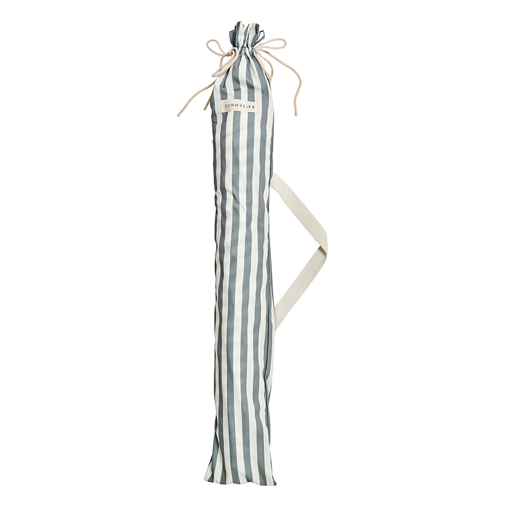 Sunnylife Luxe strandparasol, UP50+ faktor – Seagrass stripe