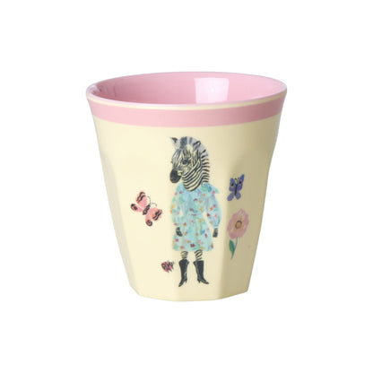 Rice melaminkoppar, multifärgad, Nathalie Lété Print, 6-pack - Medium