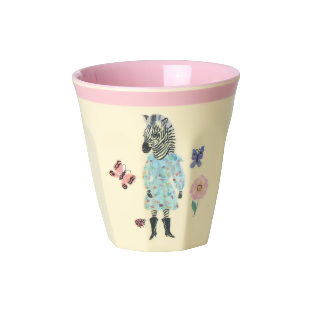 Rice melaminkoppar, Flerfärgade, Nathalie Lété Print, 6-pack - Small