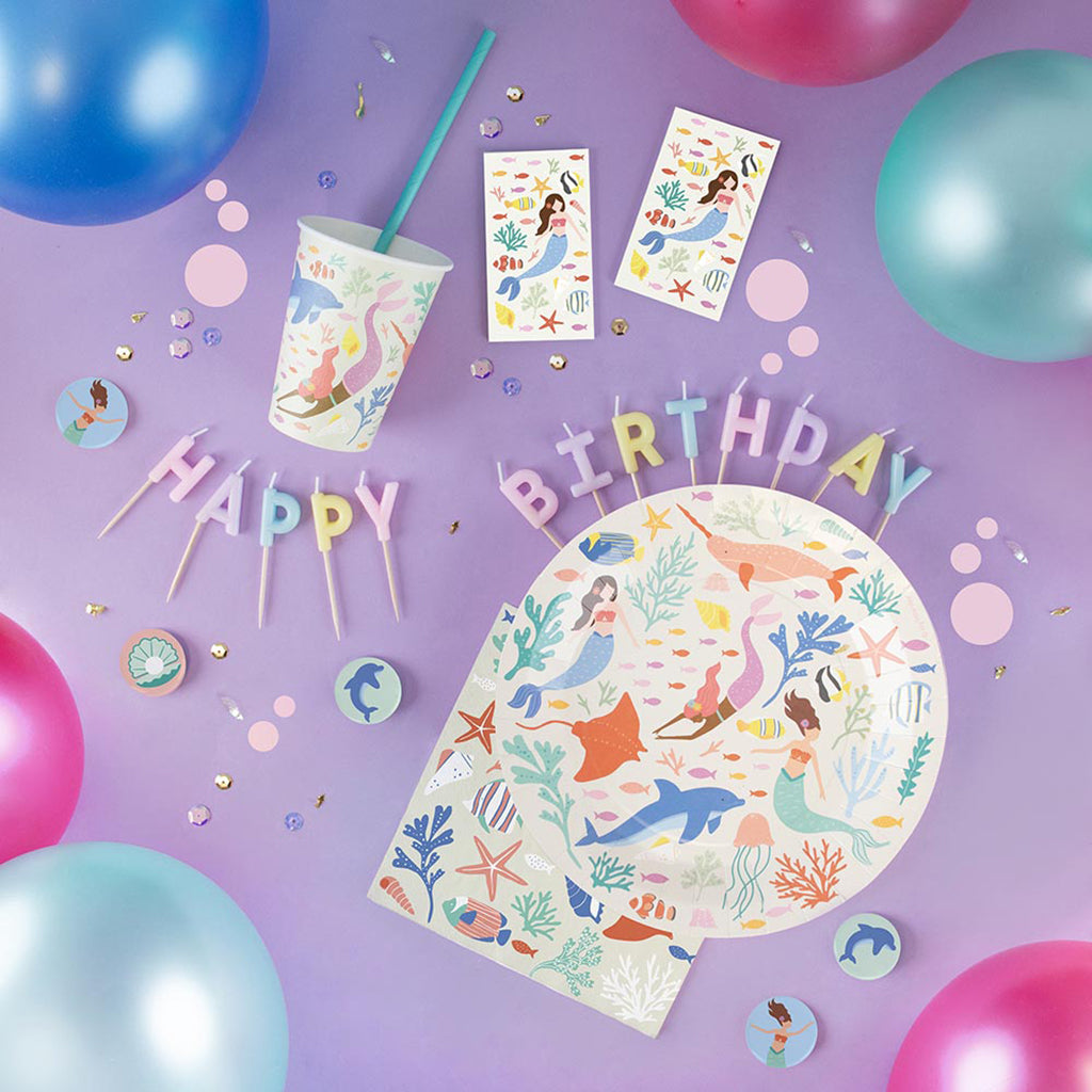 My Little Day servetter, Sjöjungfru - 20 st