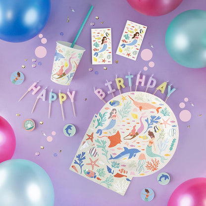 My Little Day servetter, Sjöjungfru - 20 st