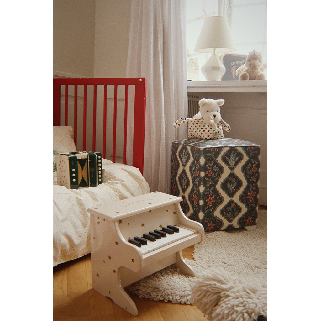 Konges Sløjd piano, träpiano – Teddy bear