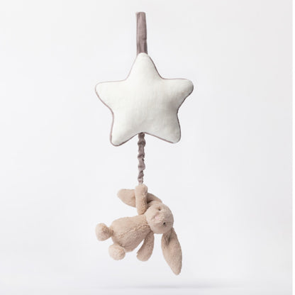 Baby Jellycat speldosa, Bashful kanin - Beige