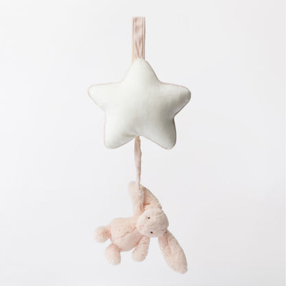 Baby Jellycat speldosa, Bashful kanin - Blush