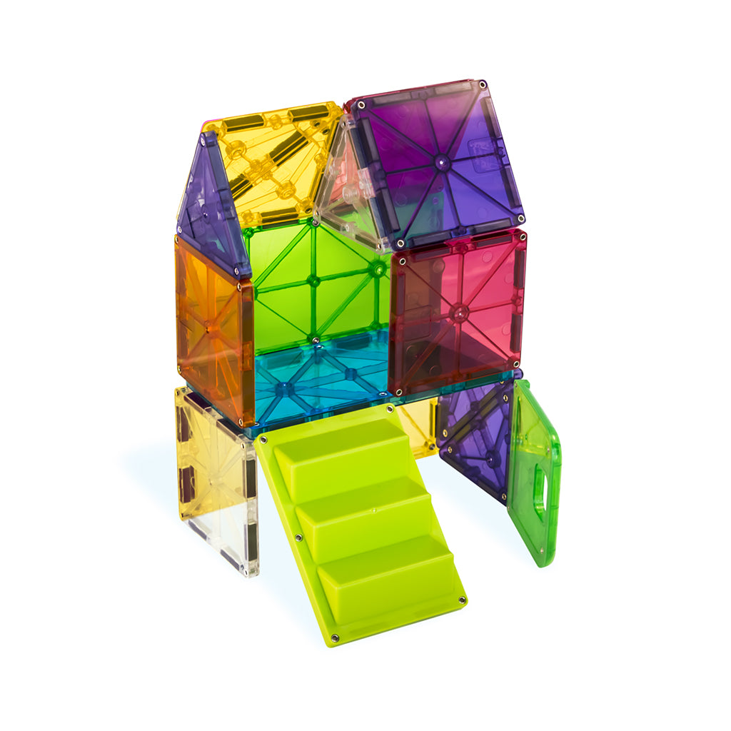 Magna-Tiles Hus, Magnetiskt byggset med 28 delar
