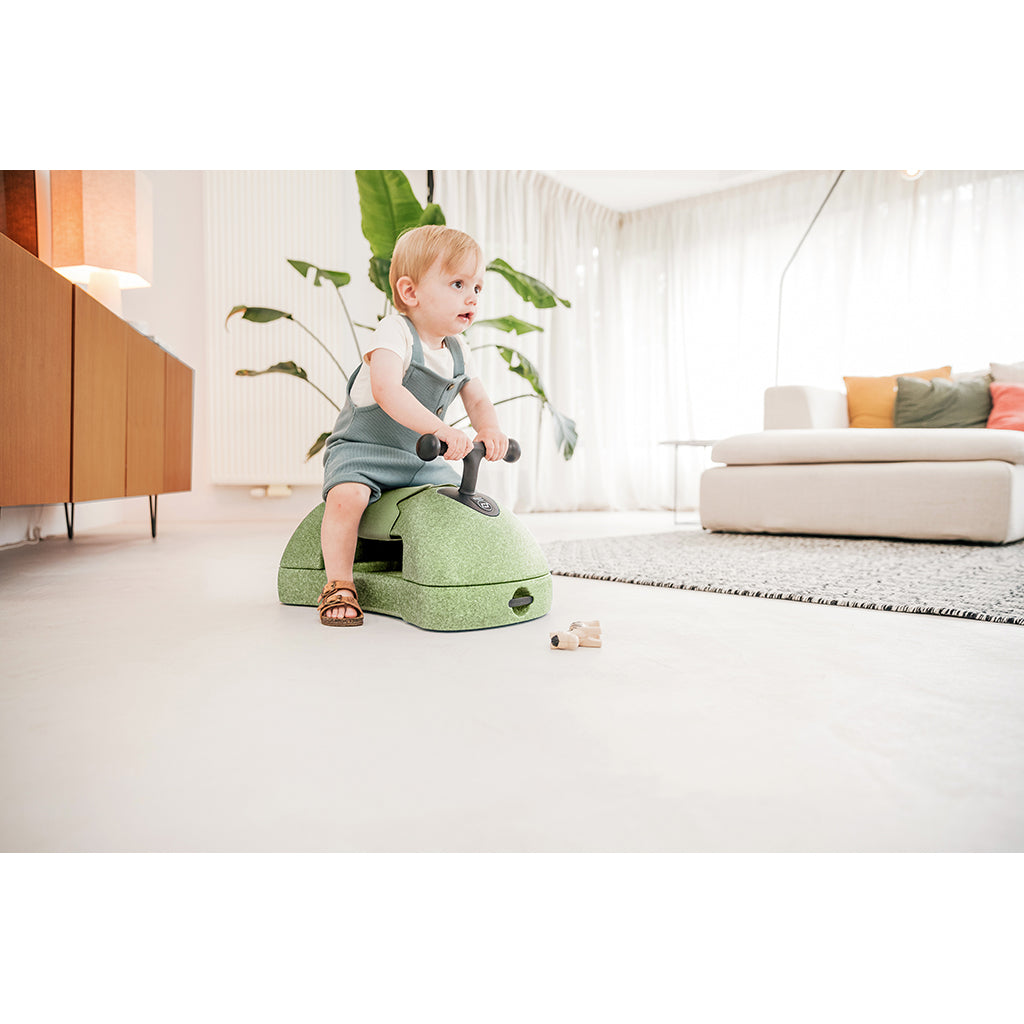 Scoot and Ride My first babywalker &amp; ride-on, 3in1 sparkcykel - Olive